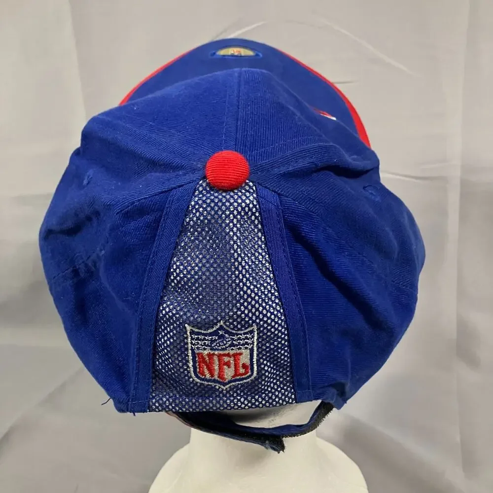 New England Patriots Hat Blue Red NFL Pro Line Sports Specialties Adjustable Cap